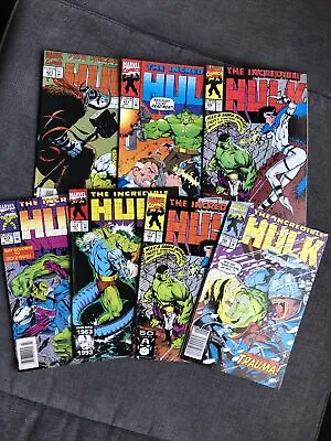 Buy 7 INCREDIBLE HULK Comics 386-419 VF ! • 11.06£