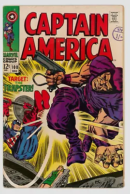 Buy Captain America #108 F-VF 7.0 Versus The Trapster • 28.95£