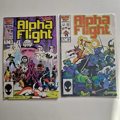 Buy Alpha Flight # 33 -  Key Issue - Wolverine Crossover - Marvel Comics 1986 • 12.99£