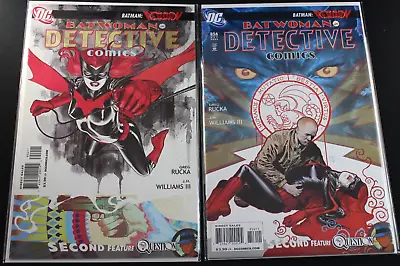 Buy Detective Comics 854 856 1st Alice Batwoman Comic Lot VF-NM • 9.46£