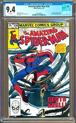 Buy Amazing Spider-Man #236 (1983) CGC 9.4  WP  Stern - Romita, Jr.   Tarantula  • 39.71£
