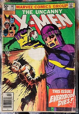 Buy Uncanny X-Men #142 Newsstand Variant February 1981 • 41.97£