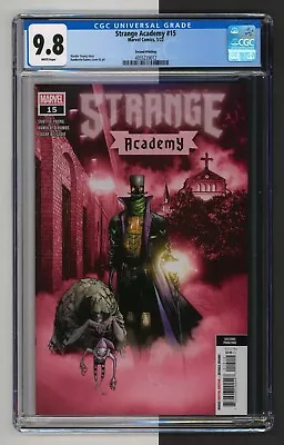 Buy Strange Academy #15, CGC 9.8, 1st Gaslamp Ramos Cover, 2nd Print, Marvel, 2022 • 27.58£