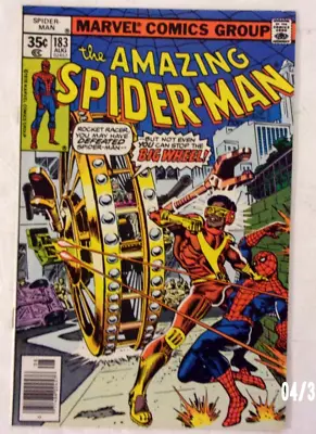 Buy Amazing Spiderman #183 1978 Glossy Vf Minus  Speed Racer,tinkerer,toy More • 14.23£