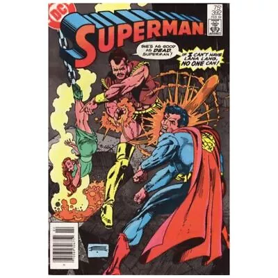 Buy Superman (1939 Series) #392 Newsstand In Fine + Condition. DC Comics [i! • 7.24£