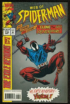Buy Web Of Spider-man #118 Hi Marvel 1st Appearance Ben Reilly Scarlet Spider 23-407 • 39.52£