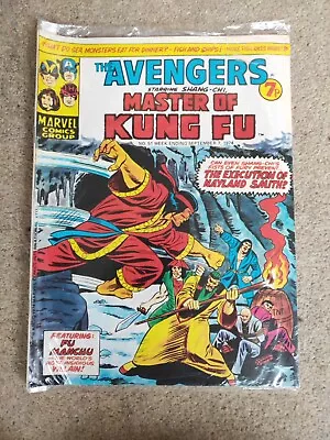 Buy The Avengers Starring Shang-Chi Master Of Kung Fu #51 - 1974 - Marvel Comics UK • 4.99£