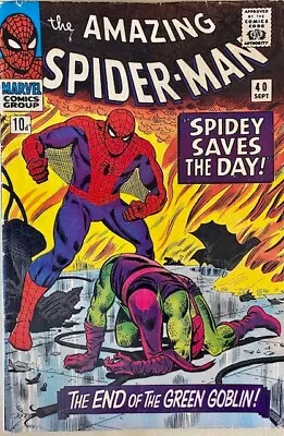 Buy Amazing Spider-man #40 (1966) Green Goblin • 4.20£