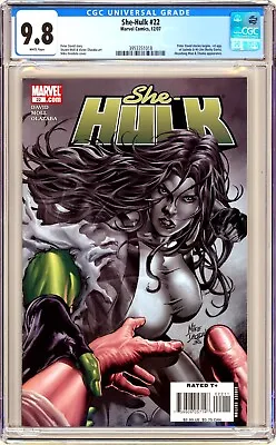 Buy Marvel SHE-HULK (2007) #22 CGC 9.8 Key 1st App JAZINDA New DISNEY+ TV Show MCU • 80.24£