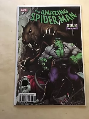 Buy Marvel Comics Amazing Spider Man Comic #795 Hulk Variant Cover • 27.18£