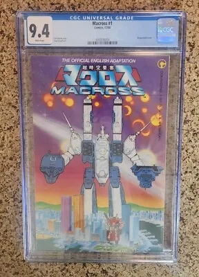 Buy  MACROSS #1 Robotech 1984 Comico CGC 9.4 NM • 108.33£