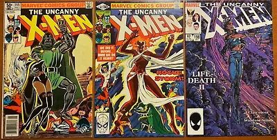 Buy UNCANNY X-MEN Storm Lot #145, 147, 198 Marvel Comics  • 24.12£