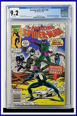 Buy Amazing Spider-Man #280 CGC Graded 9.2 Marvel 1986 Newsstand Edition Comic Book. • 80.64£