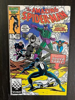 Buy Amazing Spider-Man #280 VF Copper Age Comic Featuring Silver Sable! • 6.32£