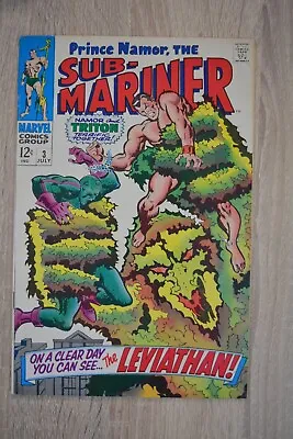 Buy 1968 Marvel Comics Sub-Mariner #3 • 17.12£
