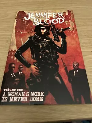 Buy Jennifer Blood: V. 1: Woman's Work Is Never Done By Garth Ennis Graphic Novel • 4.99£