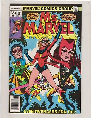 Buy Ms Marvel #18 1978 Key 1st Full Appearance Of Mystique Raven Darkholme Avengers • 102.50£