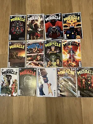 Buy Mister Miracle 1-12 VFN/NM- 2017 *COMPLETE TOM KING SERIES - FIRST PRINTING* • 39.99£