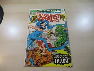 Buy Marvel's Greatest Comics #48 High Grade Fantastic Four Retells 1st Ronan Accuser • 12.05£