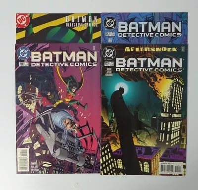 Buy Lot Of 4 1997-98 DC Batman Detective Comics #716-718 & 722 VF/NM • 9.25£