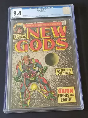 Buy New Gods #1 • 1st Orion & More, 3rd Darkseid • Kirby Story/art • Cgc 9.4 White • 356.21£