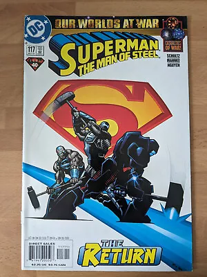 Buy Superman: The Man Of Steel Vol.1 #117 Our Worlds At War Storyline 2001 - Vf/nm • 2£