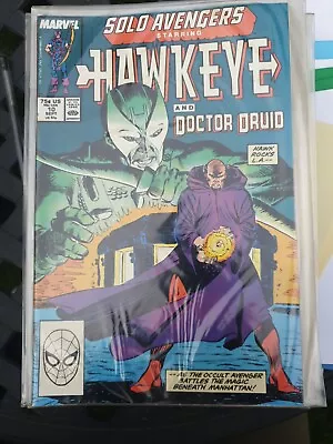 Buy SOLO AVENGERS #10, 1988 Marvel Comics HAWKEYE & DOCTOR DRUID Rare Nm Copper Age • 1.99£