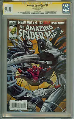 Buy Amazing Spider-Man 570 CGC 9.8 SS Dan Slott • 249.77£