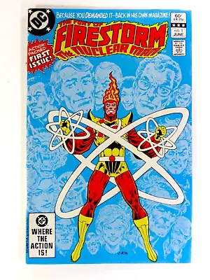 Buy Dc The Fury Of Firestorm The Nuclear Man (1982) #1 Key 1st Black Bison Vf (8.0) • 11.19£