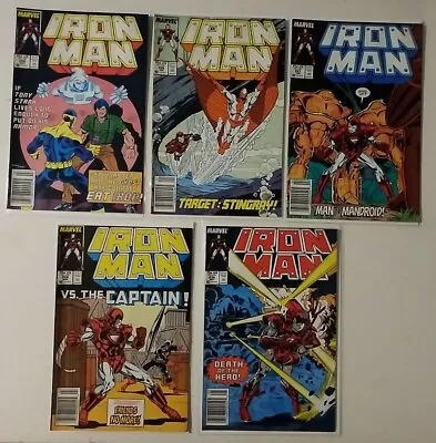 Buy IRON MAN # 220, 226, 227, 228, 230 - Marvel Comic Lot Of (5) Feat. Armor Wars • 15.98£