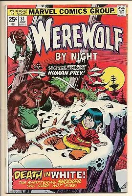 Buy Werewolf By Night #31 VF- (1975) 1st Mention/Preview Of Moon Knight, Ad For #32 • 31.62£