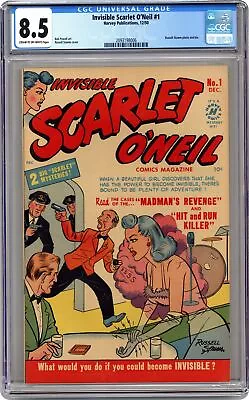 Buy Invisible Scarlet O'Neil #1 CGC 8.5 1950 2093198006 • 370.44£