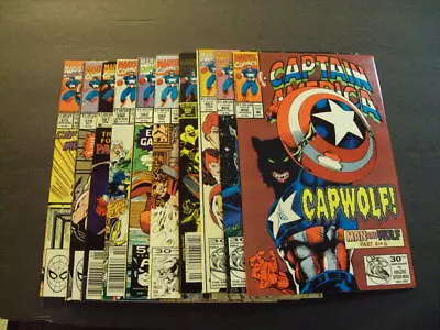 Buy 10 Iss Capt America #375,378,381,390,392,395,400-402,405 Marvel Comics ID:70141 • 21.11£