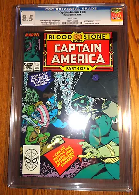 Buy Captain America #360 Bloodstone Part 4 Key CGC 8.5 VF+ 1st Crossbones Marvel MCU • 50.01£