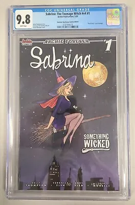 Buy SABRINA The TEENAGE WITCH #1 Peach Momoko Variant (2020) CGC 9.8 ~ WHITE Pages • 166.80£
