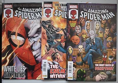 Buy Amazing Spider-Man 36.37, 38 - Complete Chameleon Conspiracy - Marvel UK 2024 • 2.99£