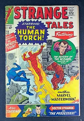 Buy Strange Tales (1951) #118 VG+ (4.5) Jack Kirby Dick Ayers Doctor Strange • 79.05£