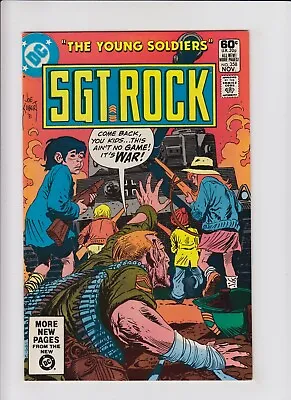 Buy Sgt Rock 358 DC War Classic Joe Kubert Cover F/VF Big 5 Bronze Age 9.0 VF/NM • 4.01£