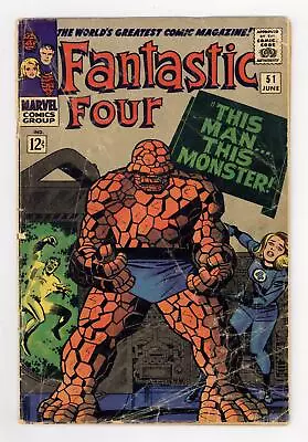 Buy Fantastic Four #51 GD- 1.8 1966 • 22.96£