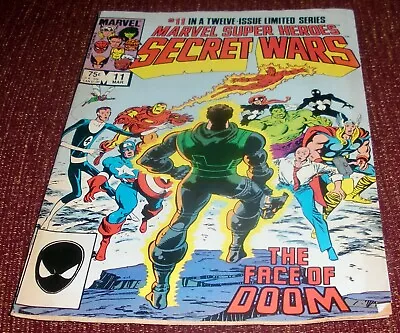 Buy Marvel Comics Super Heroes Secret Wars Issue 11 Comic Book 1985 Limited Series • 11.95£