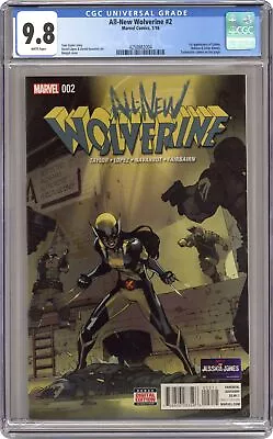 Buy All New Wolverine #2A Bengal 1st Printing CGC 9.8 2016 4258882004 • 130.45£