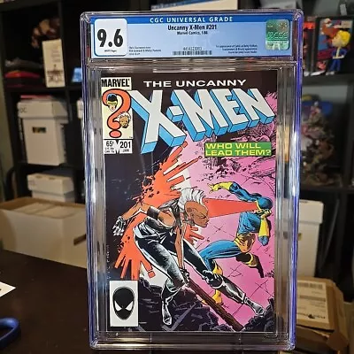 Buy X-Men #201 CGC 9.6 White Pages First Cable Appearance • 48.25£