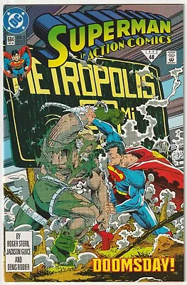 Buy Action Comics #684 - DC 1991 - Superman [Ft Doomsday] • 6.79£