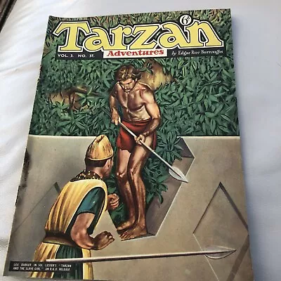 Buy Vintage Tarzan Adventures Comic Vol 3 No 37 16th Dec 1953 Edgar Rice Burroughs • 6.99£