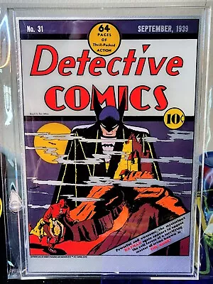 Buy Detective Comics 31 Silver Foil Pure Silver Mint 2018 🦇  • 175.89£