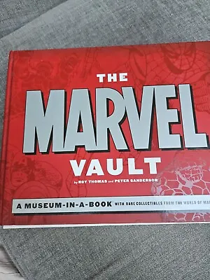 Buy The Marvel Vault A Museum In A Book Roy Thomas Peter Sanderson Binder Edition • 20£