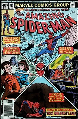 Buy Amazing Spider-Man #195 Vol 1 (1979) *Origin Of Black Cat* - Fine/Very Fine • 19.77£