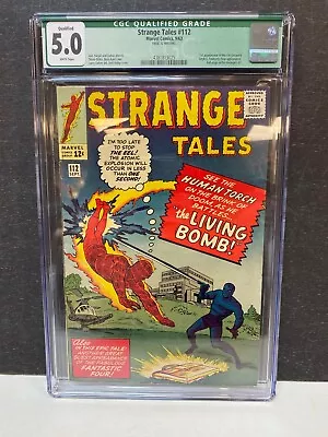 Buy Strange Tales #112 CGC 6.5 Graded (Marvel Sept 1963) • 102.14£