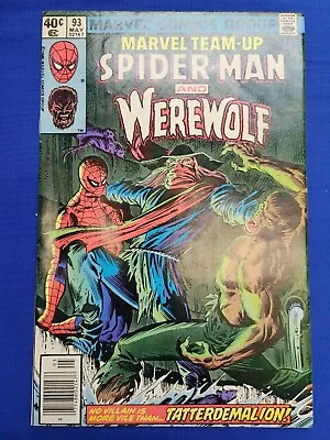 Buy Marvel Team-Up Vol1 #93 Spider-Man And Werewolf 1980  • 11.89£