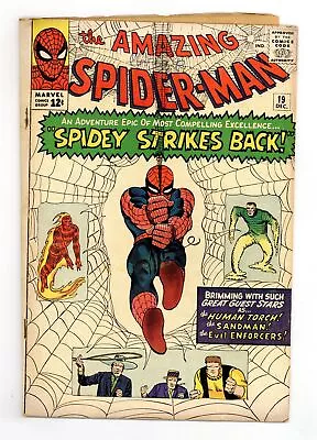 Buy Amazing Spider-Man #19 GD 2.0 1964 • 113.53£